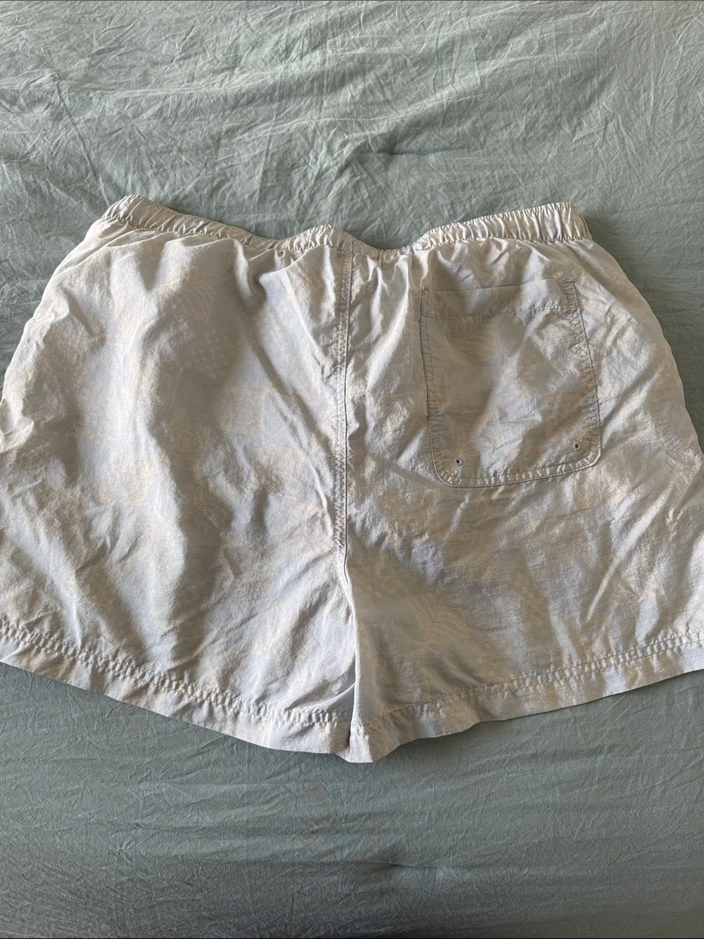 Urban Outfitters Men's Light Gray Swim Bermudas